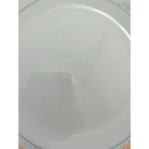 Corelle Apricot Grove Plates Set Of 4 Peach Floral Pattern 7" Diameter - Picture 3 of 5